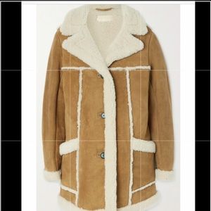 Nili Lotan Shearling Coat xs NWT